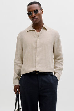 Jack & Jones Camisa de linho relaxed