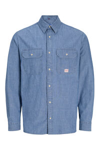 Jack & Jones Camisa manga larga tejido plano