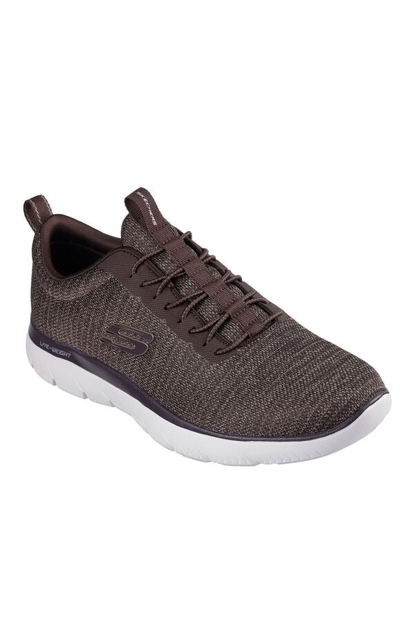 Skechers Zapatillas Summits Marr&oacute;n oscuro