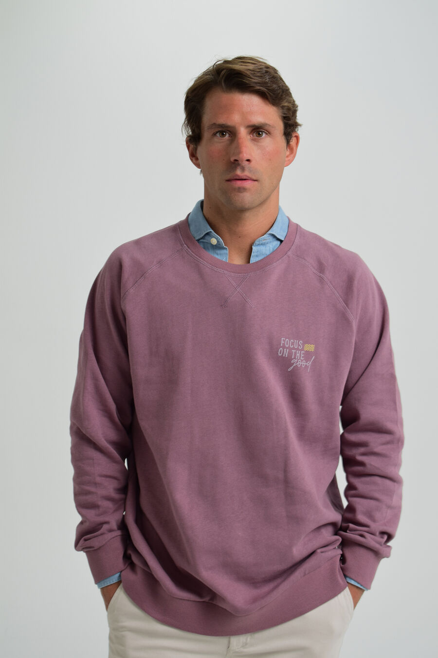 Sudadera Lavada Golden Hour