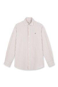 OOTO Camisa oxford rayas manga larga