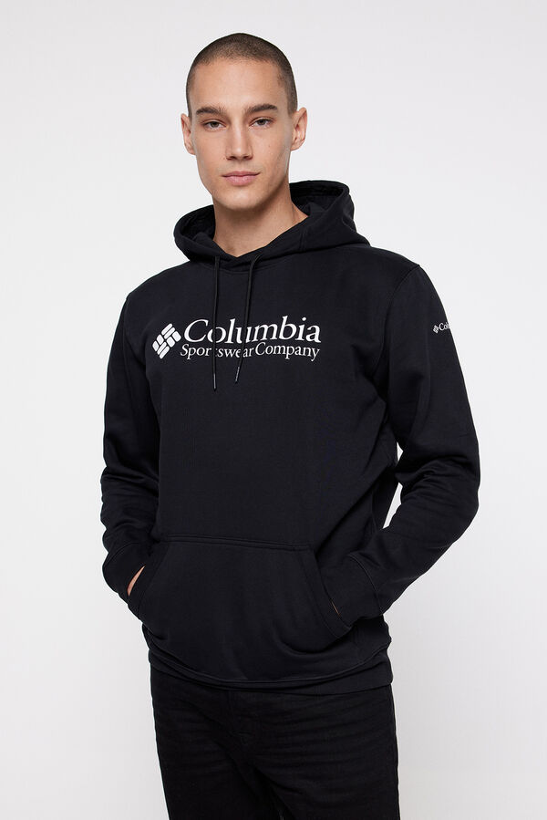 Cortefiel Sudadera con capucha Columbia hombre CSC Basic Logo™ II Black