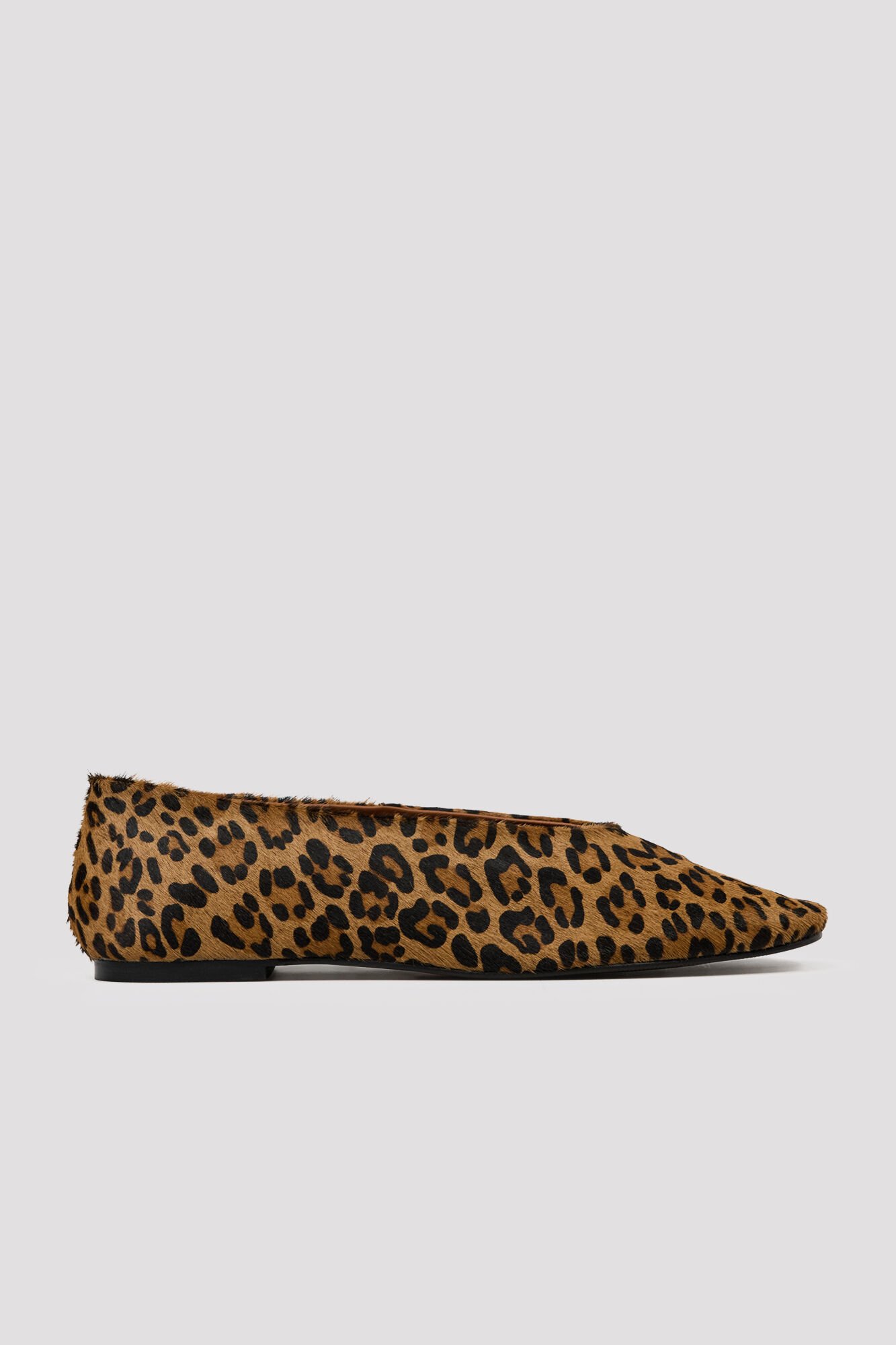 Cortefiel Bailarina piel animal print