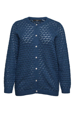 Vero Moda Curve Cardigan de punto calado talla grande