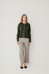 Vila C&aacute;rdigan botones joya Turquesa