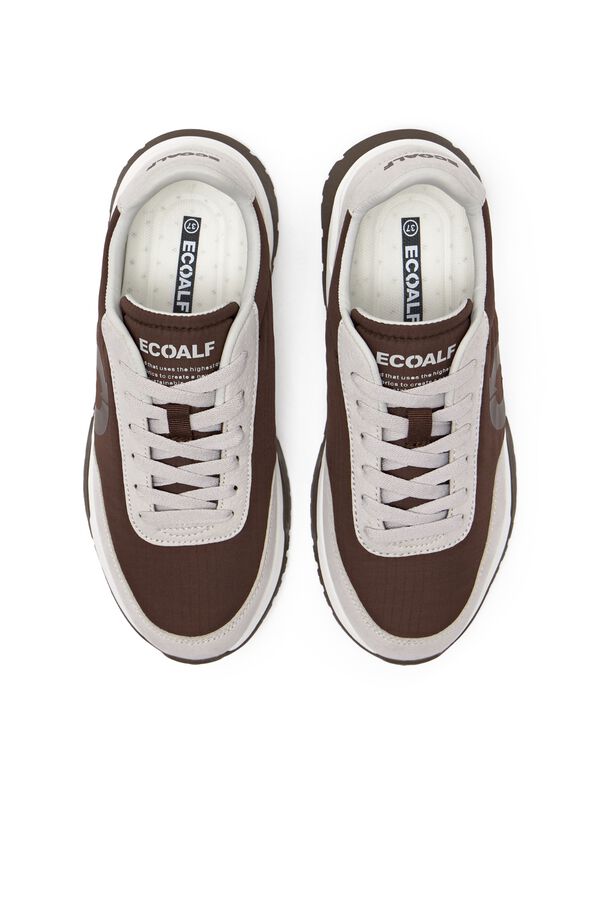 Ecoalf Zapatillas Ventura Mujer Marr&oacute;n oscuro
