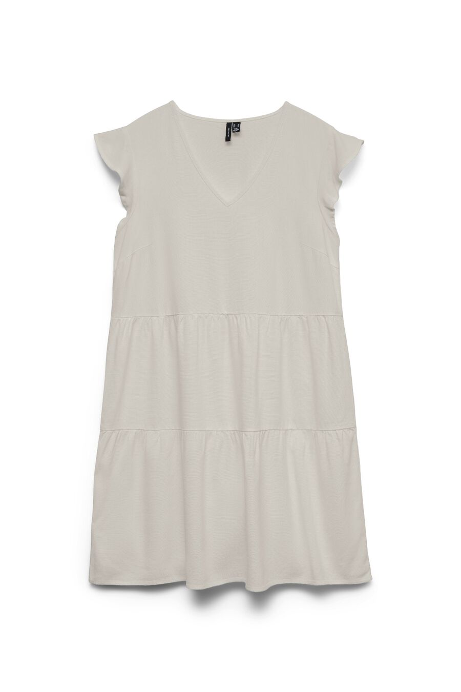 Vestido corto de lino