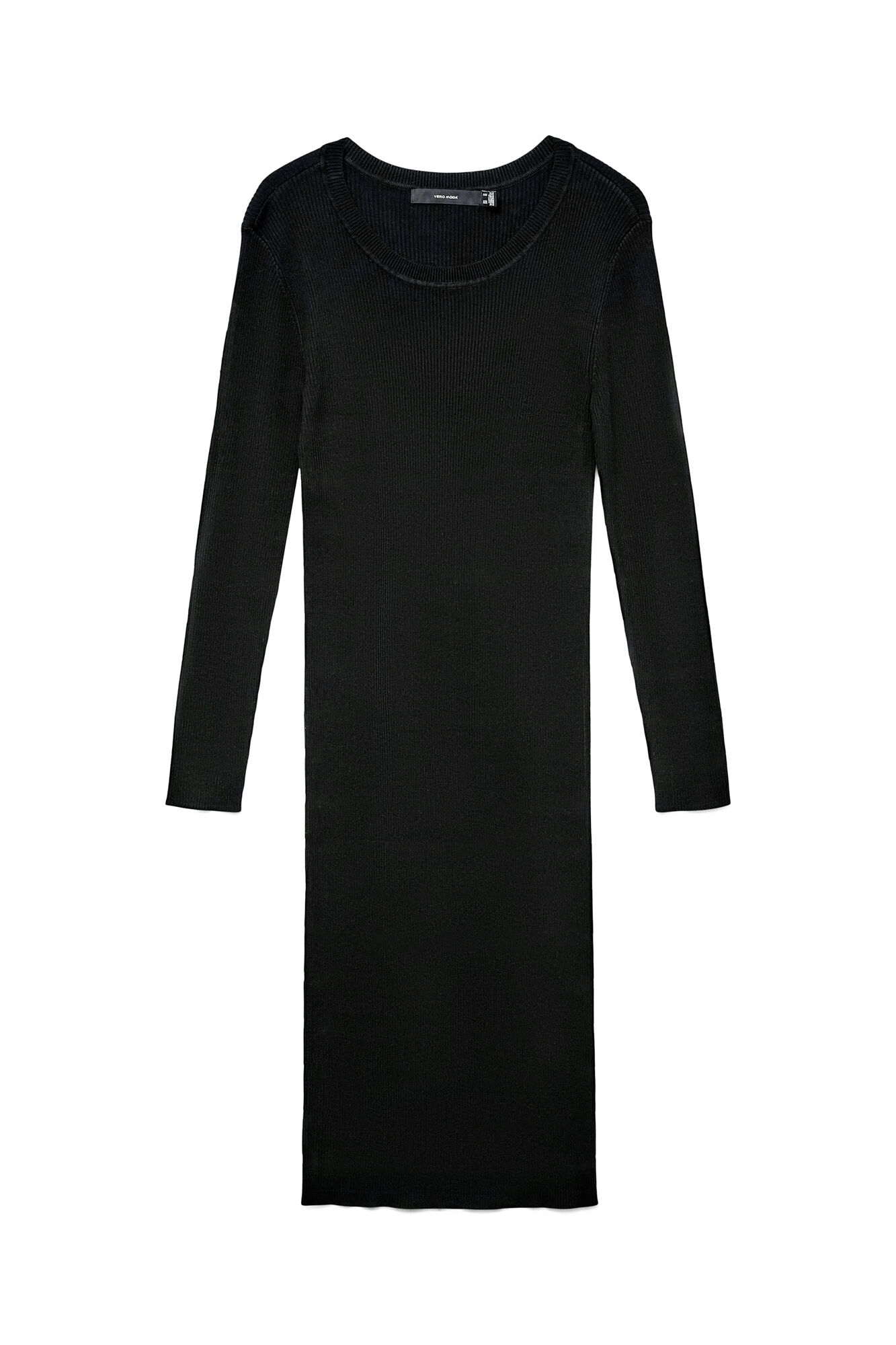 Vero Moda Vestido midi de malha manga