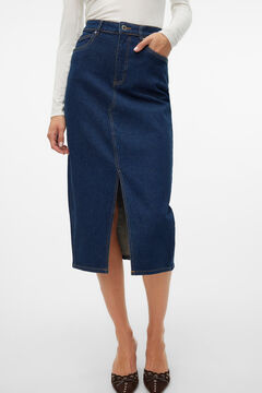 Vero Moda Falda vaquera midi