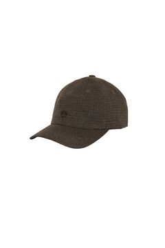 Street Monkey Gorra cuadros Marr&oacute;n