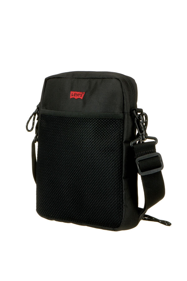 Levi's Dual Strap North-South Shoulder Bag Black