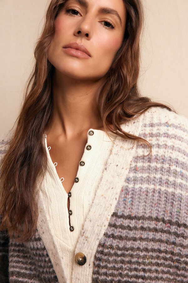 Slowlove Chaqueta corta degrad&eacute; Grey