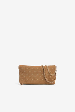 Vilanova Bolso con Efecto Gamuza con Tachuelas