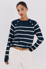 Cortefiel Jersey tacto suave Azul marino