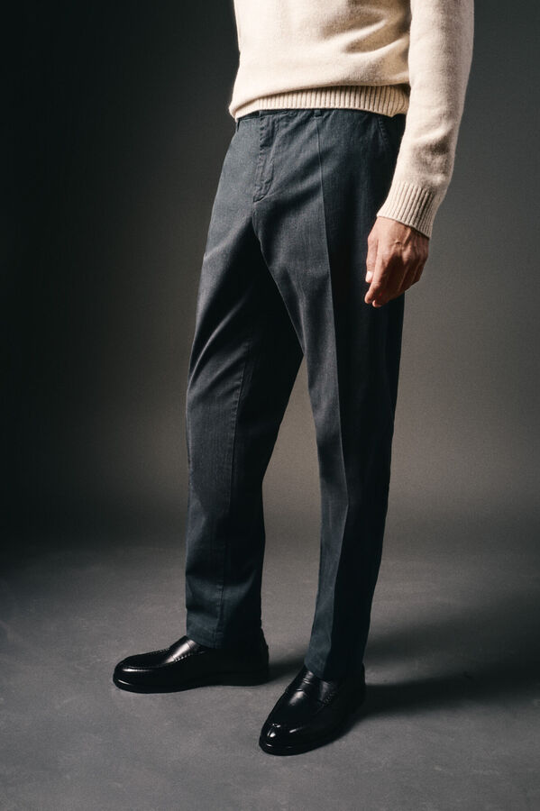 OOTO Coordinated chinos pants Navy