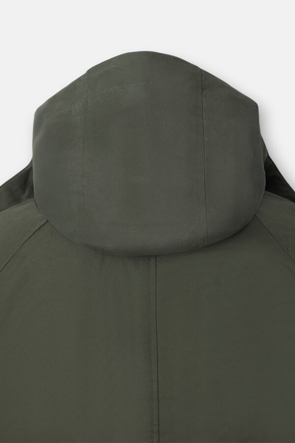 Silbon Gabardina Verde oscuro