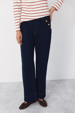 Cortefiel Jeans Palazzo botones