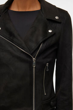 Vero Moda Blus&atilde;o em camur&ccedil;a com tachas