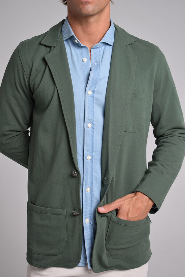 Cloking Chaqueta Piqu&eacute; Singapore Verde