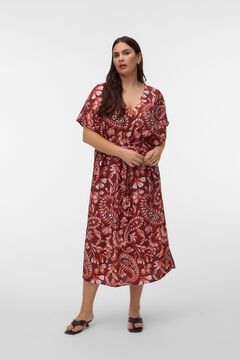 Vero Moda Curve Vestido corto escote pico talla grande