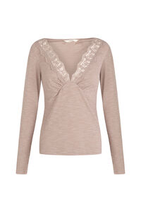 Slowlove Top estrucutura detalle blonda