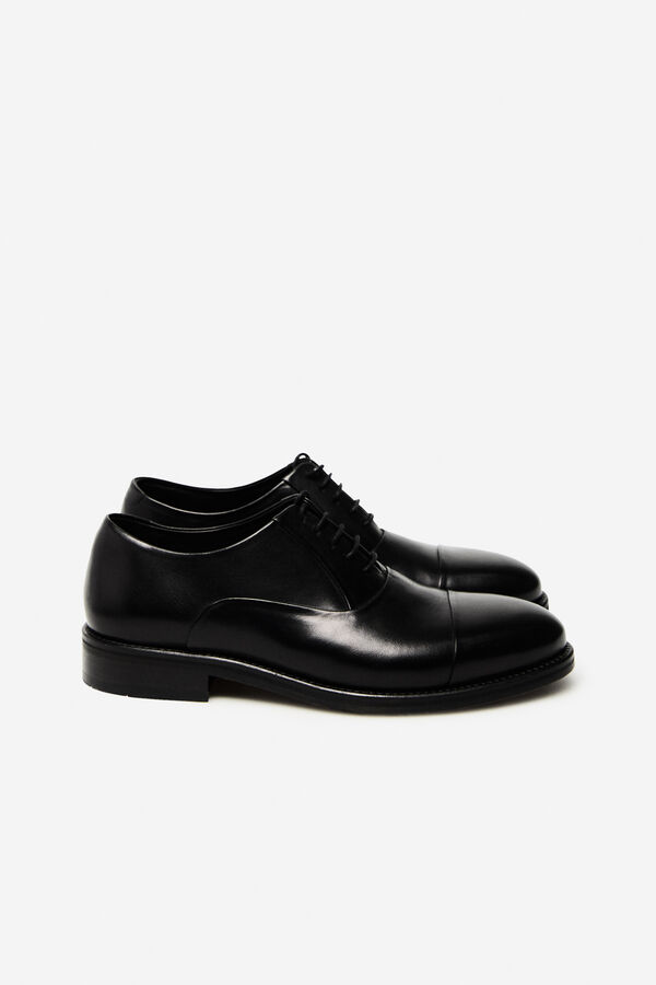 Cortefiel Lace-up dress shoe Black