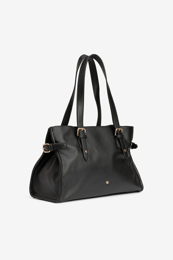 Vilanova Bolso estructurado cl&aacute;sico Negro