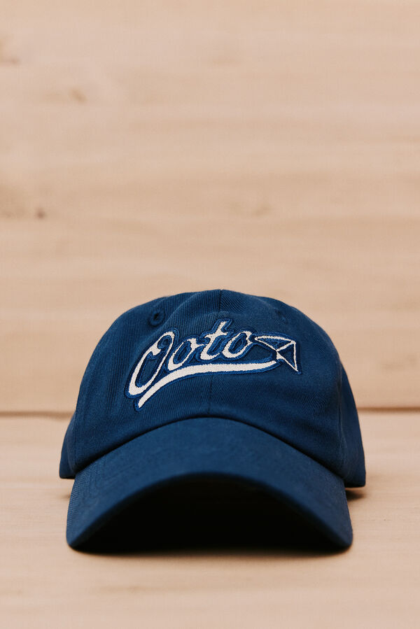 OOTO Gorra visera textil Azul marino