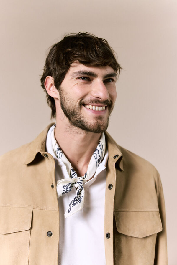 OOTO Sobrecamisa ante Beige