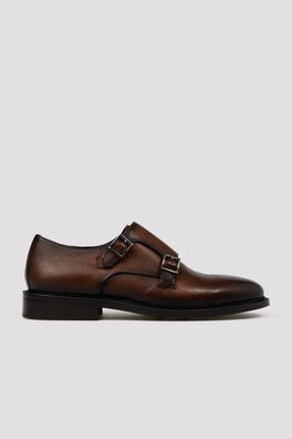 Zapato vestir dos hebillas