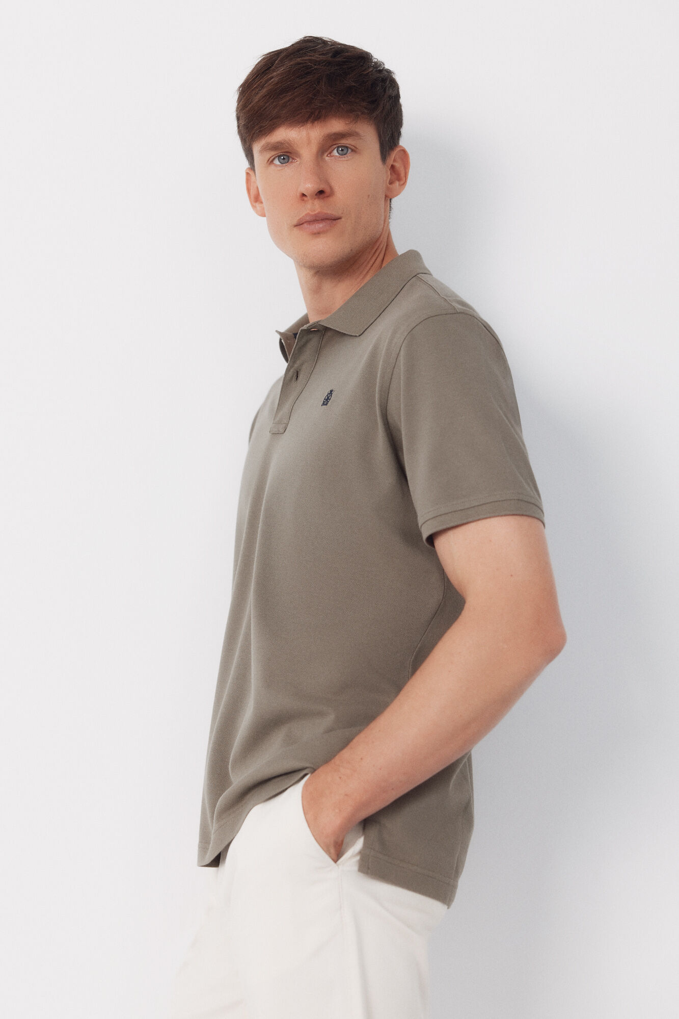 Cortefiel Polo b&aacute;sico piqu&eacute;