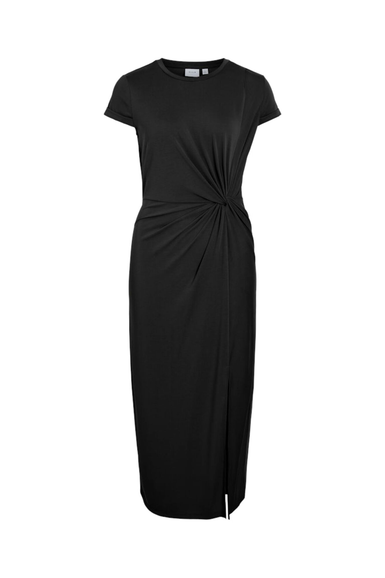 Vila Vestido midi con manga corta de modal