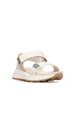 XTI Sand&aacute;lia de pala dupla com fecho adesivo