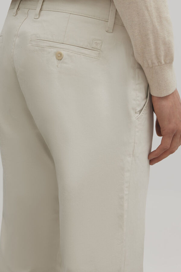 Silbon Pantalon sport chino Beige