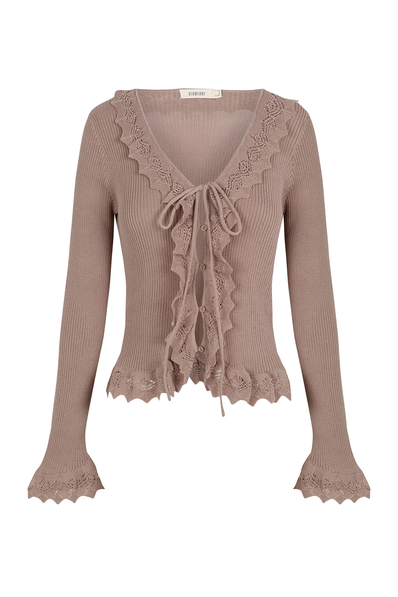 Slowlove Jersey punto efecto degradado