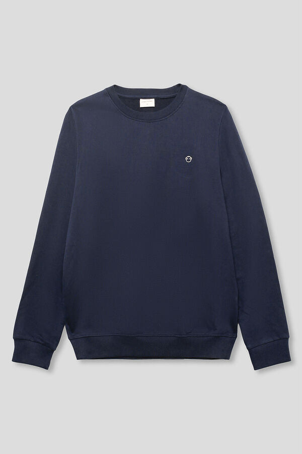 Street Monkey Sudadera estampada Azul marino