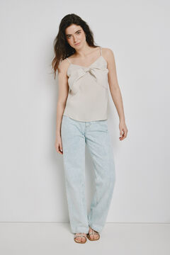 Vero Moda Top lazo con tirantes ajustables