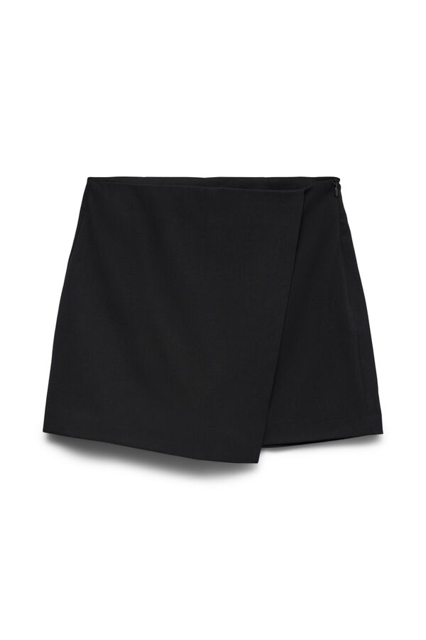 Vero Moda Falda pantal&oacute;n corta Negro