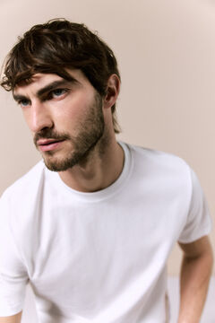 OOTO Camiseta b&aacute;sica lavada