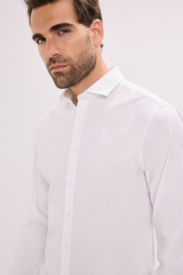 Jack & Jones Camisa slim fit Blanco