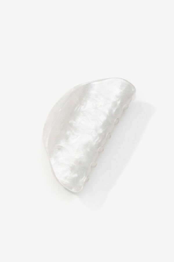 Vilanova Pinza de pelo de acr&iacute;lico White