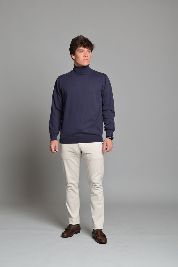 Cloking Camisola de gola alta Azul