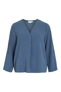 Vila Blusa manga m&eacute;dia