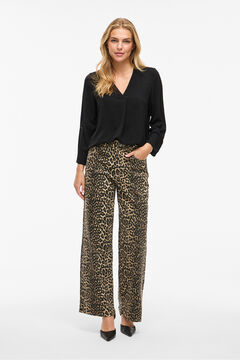 Vila Blusa de manga media