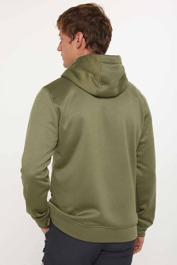 Izas Sudadera con logotipo Kaki