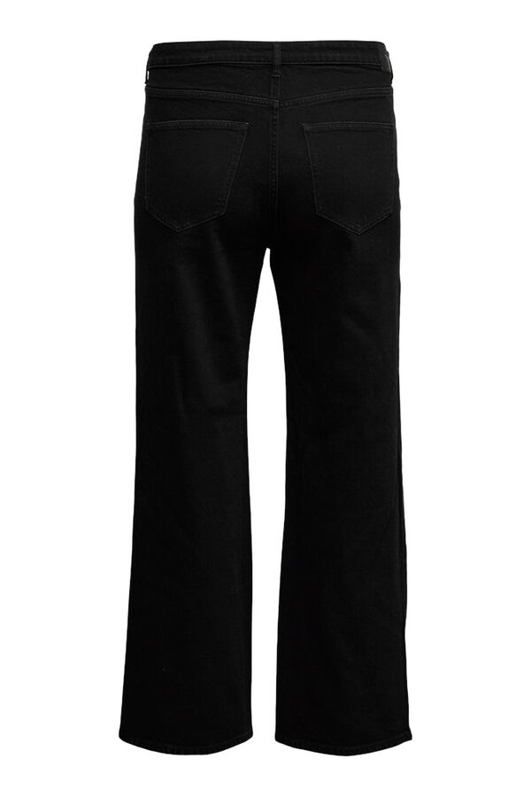 Vero Moda Curve Vaquero ancho talla grande Negro