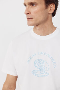 Cortefiel Camiseta gr&aacute;fica pearl