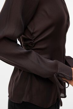 Vero Moda Camisa de lazo en pu&ntilde;os