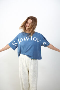 Slowlove Camiseta crop Slowlove