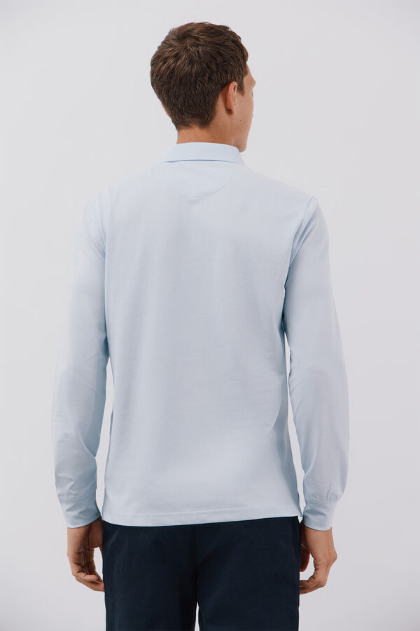 Cortefiel Polo regular fit Azul